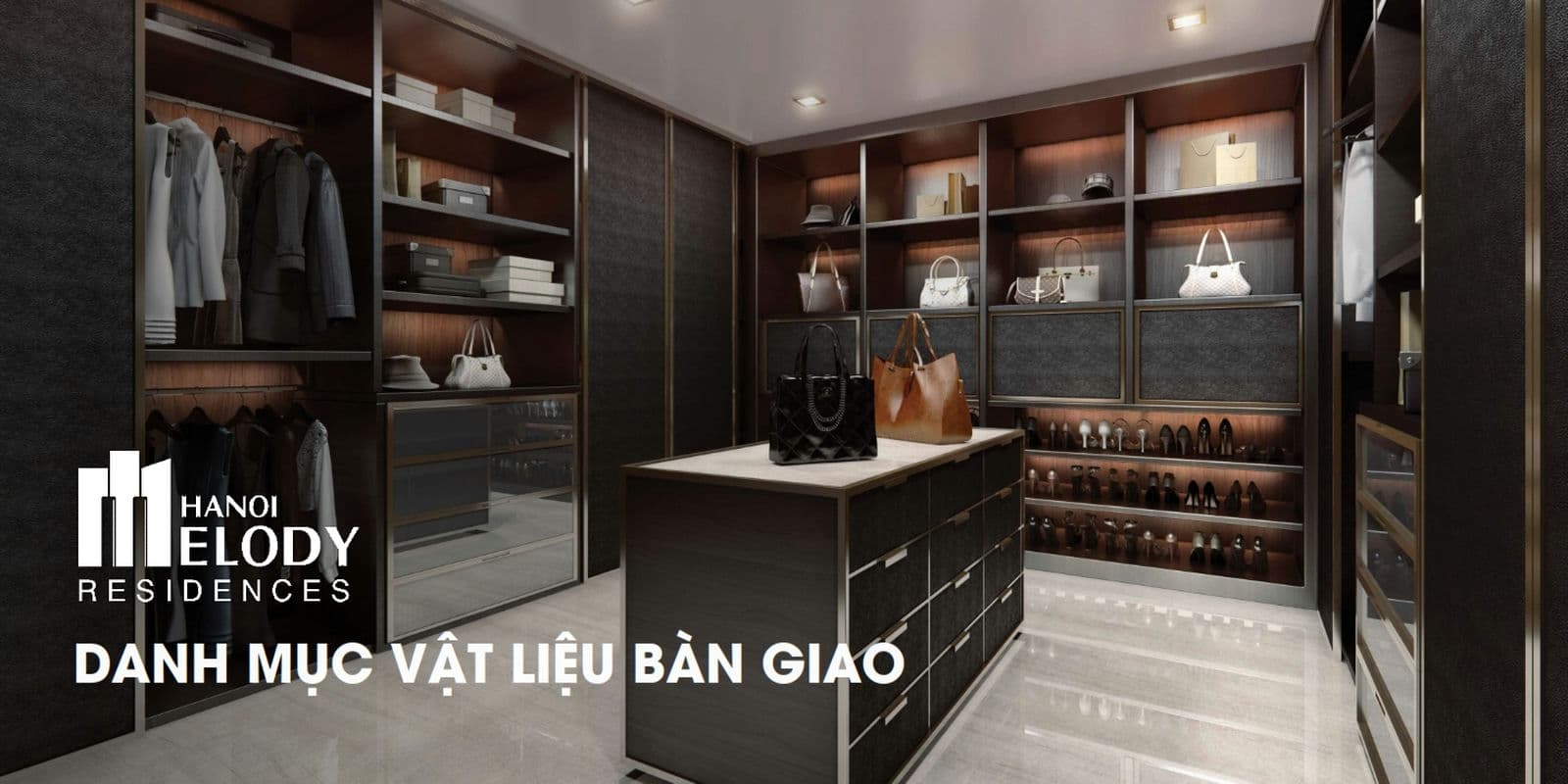 Danh mục Vật liệu bàn giao Căn hộ Dự án Hà Nội Melody Residences