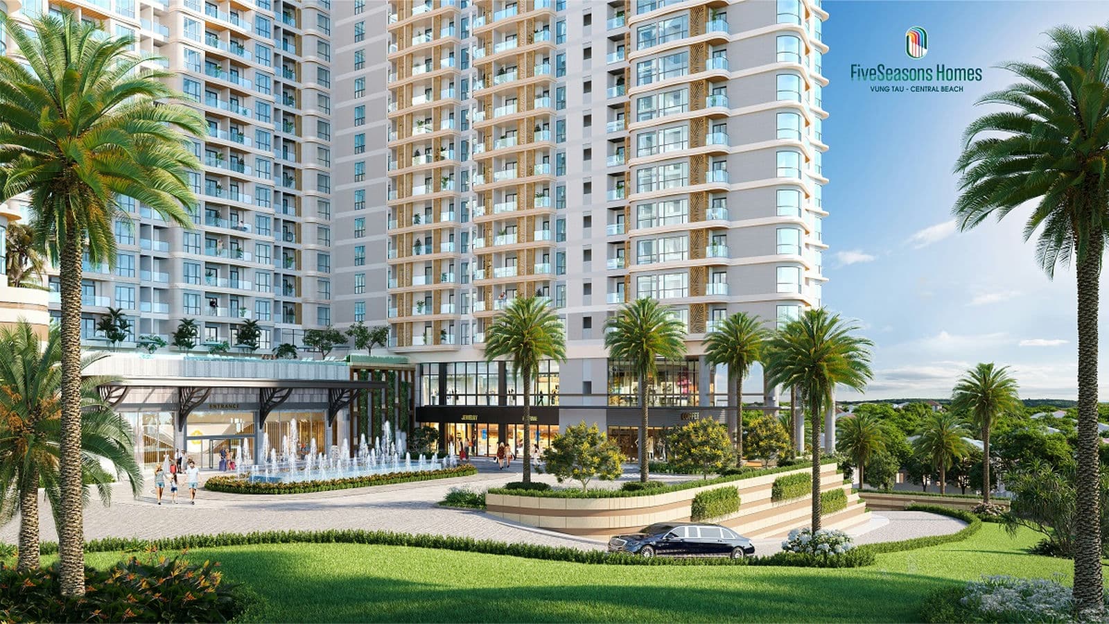 Tiện ích Công viên Dự án Fiveseasons Homes Vũng Tàu