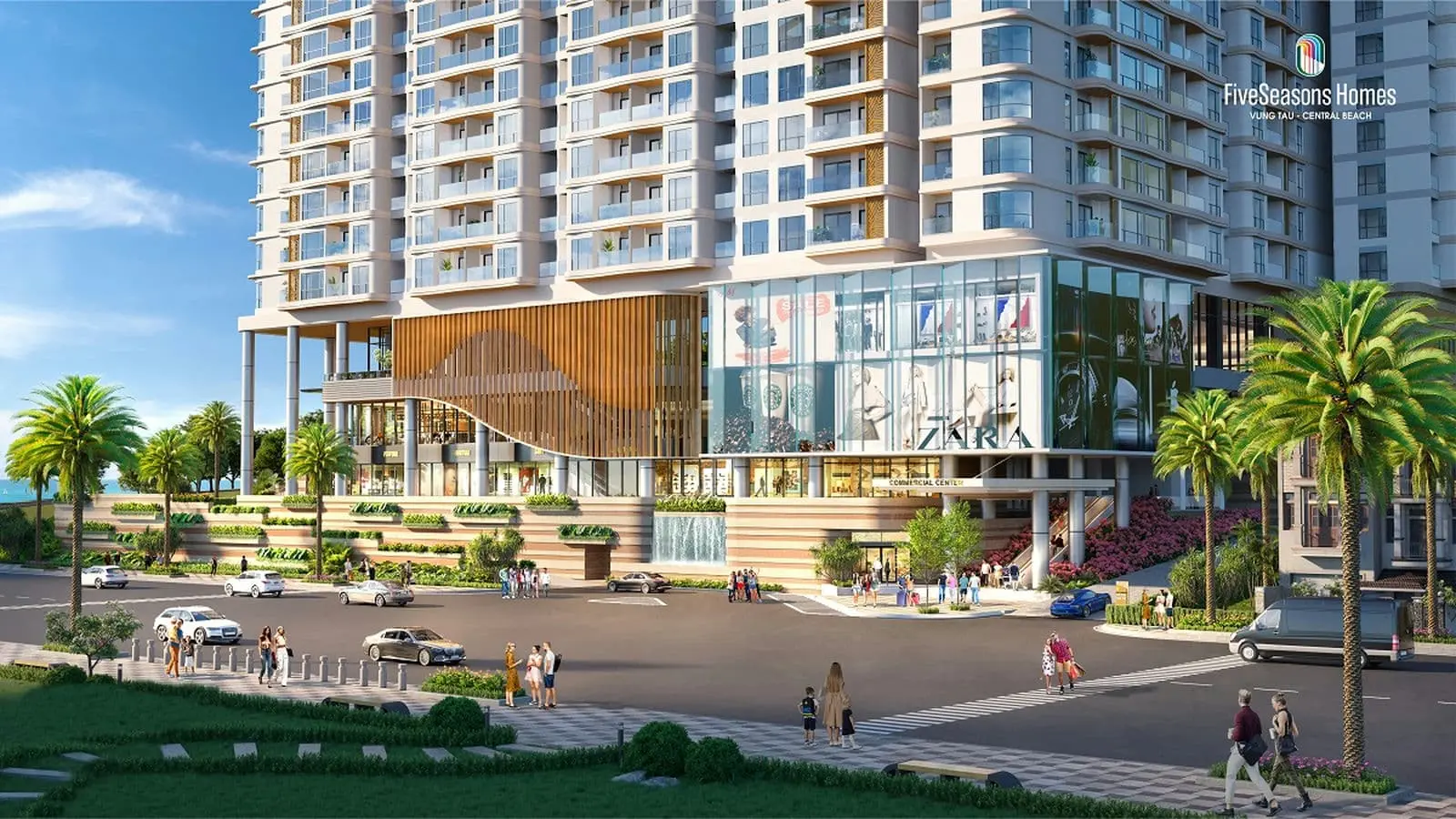 Fiveseasons Homes 7 Tiện ích Trung tâm thương mại Dự án Fiveseasons Homes Vũng Tàu