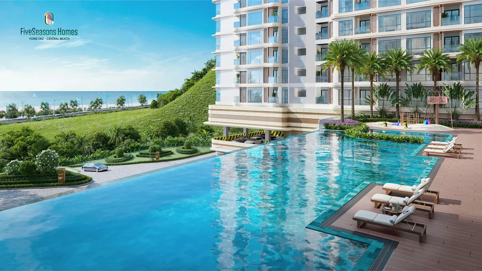 Fiveseasons Homes 10 Tiện ích Hồ bơi Dự án Fiveseasons Homes Vũng Tàu