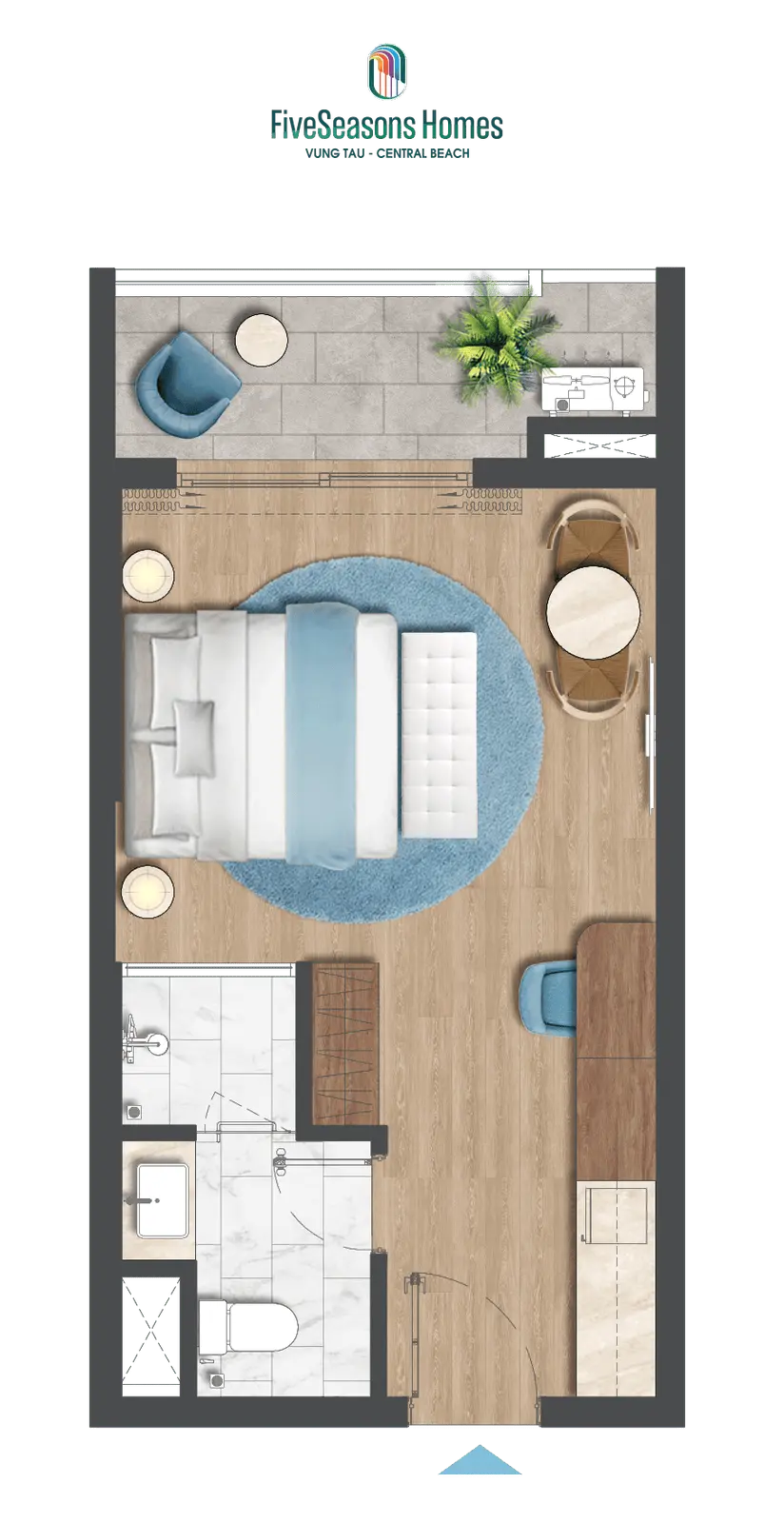 Fiveseasons Homes B S2 Can ho Khach san Fiveseasons Homes - Fiveseasons Homes