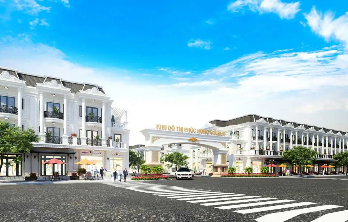 Phúc Hưng Golden 2 Cổng Dự án Phúc Hưng Golden Bình Phước