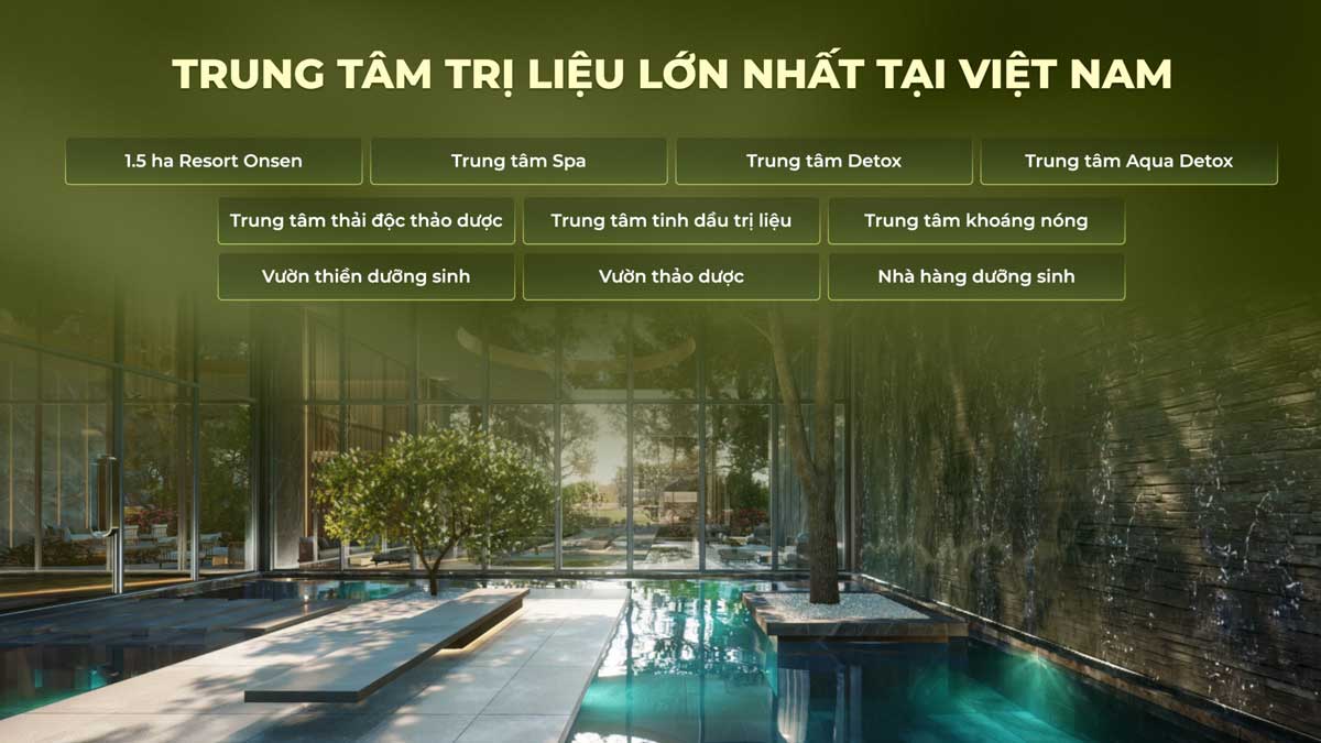 Trung tâm trị liệu lớn nhất Việt Nam tại Eco Village Saigon River