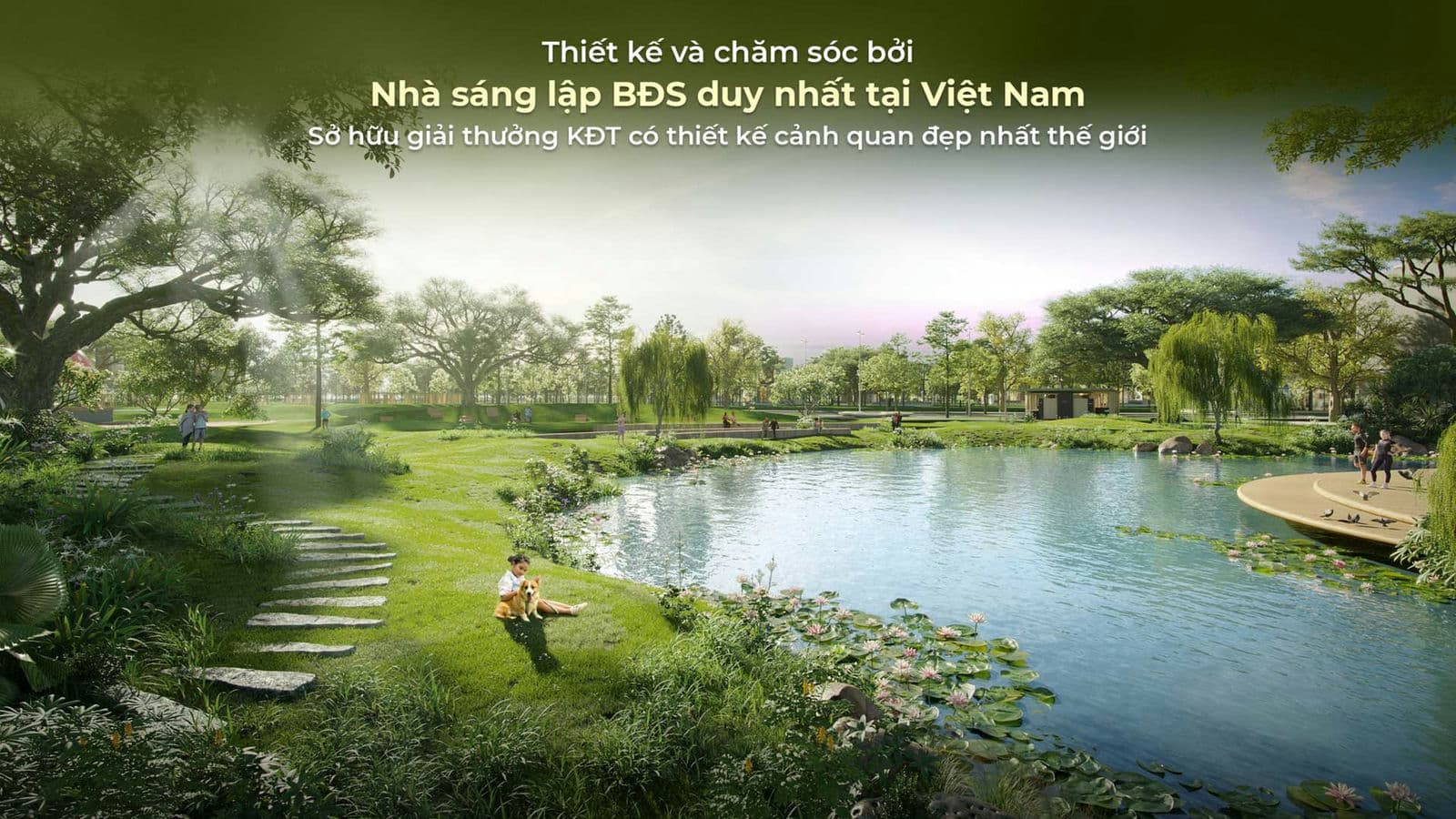 Eco Village Saigon River thiết kế cảnh quan chuẩn Quốc Tế