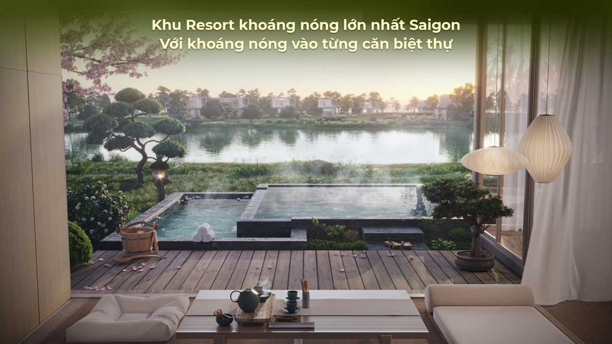 Khoáng nóng đến tận nhà Eco Village Saigon River