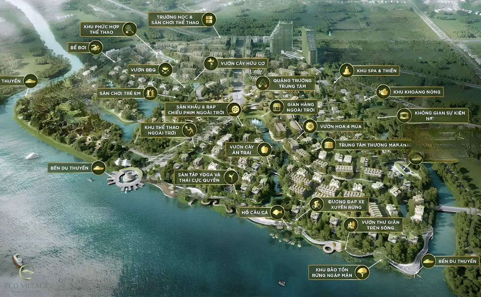 Eco Village Saigon River 20 Mặt bằng Dự án Eco Village Saigon River