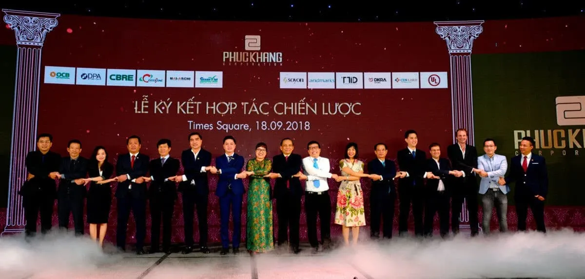 ROME DIAMOND LOTUS QUẬN 2 3 ky ket hop tac du an rome diamond lotus