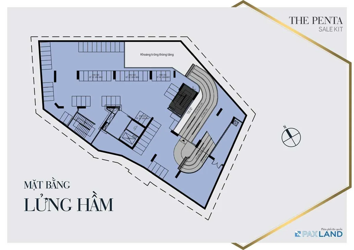 THE PENTA BÌNH THẠNH 11 mat-bang-tang-lugn-ham-the-penta