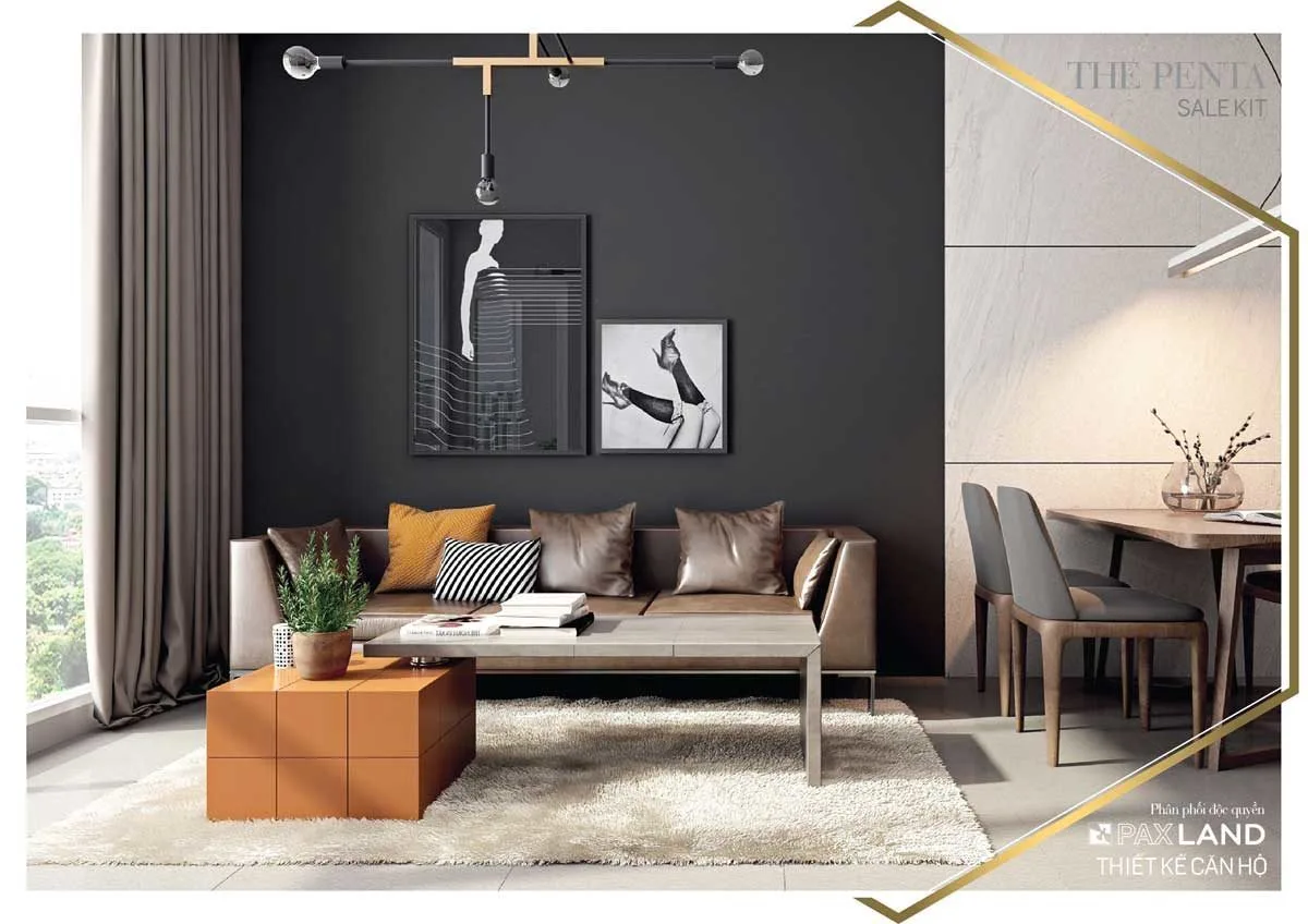 THE PENTA BÌNH THẠNH 15 thiet-ke-phong-khach-can-ho-the-penta