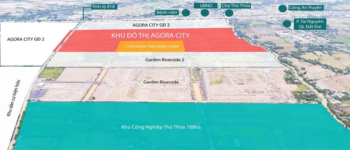 Agora City 6 Tiềm năng phát triển của Dự án Agora City Long An