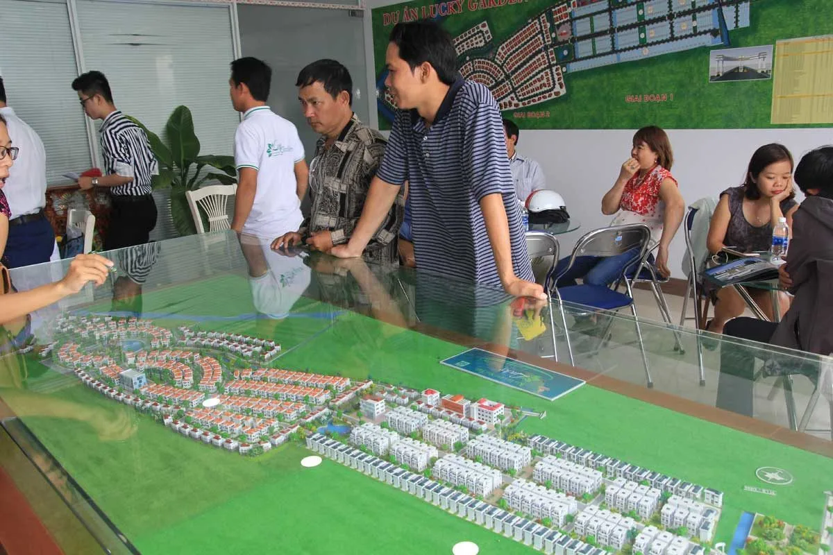 Sa bàn Dự án Biệt thự Lucky Garden Củ Chi Sa bàn Dự án Biệt thự Lucky Garden Củ Chi