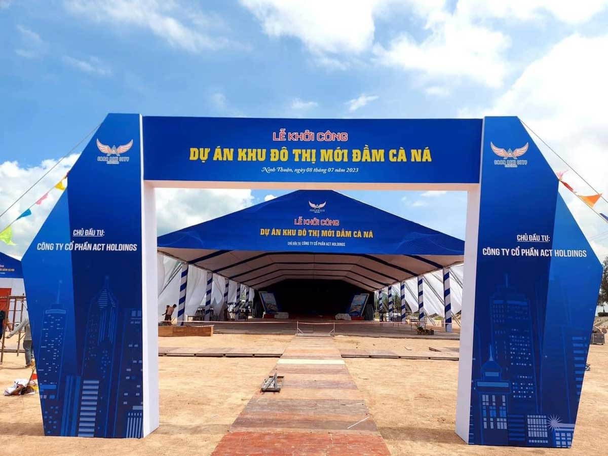 Khởi công dự án Khu đô thị mới Đầm Cà Ná New City