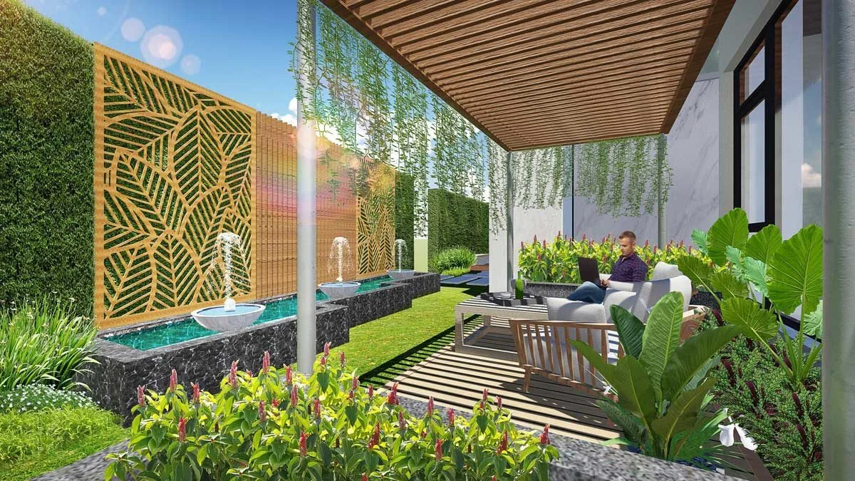 ARIA VŨNG TÀU 17 vuon-thu-gian-aria-vung-tau