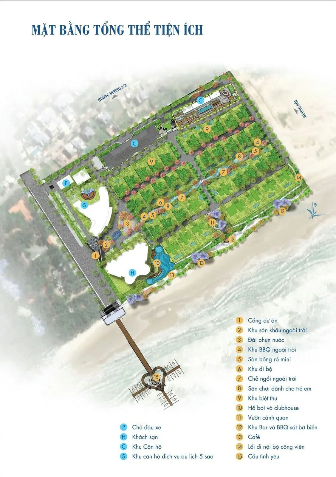 ARIA VŨNG TÀU 18 Mặt bằng Tổng thể Dự án Aria Vũng Tàu