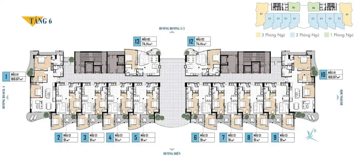 ARIA VŨNG TÀU 20 mat-bang-tang-6-aria-vung-tau