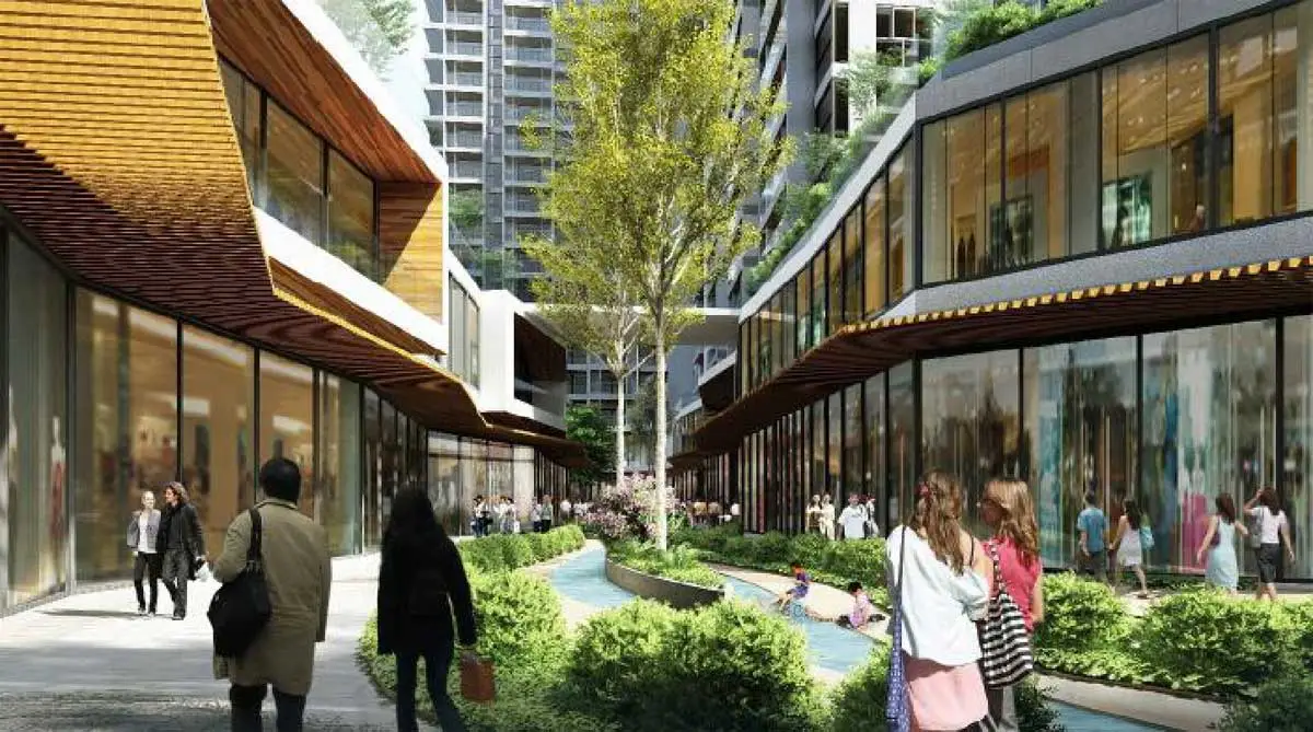 D-AQUA QUẬN 8 5 Dãy phố thương mại Dự án D – Aqua Bến Bình Đông