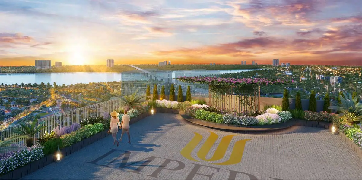 D-AQUA QUẬN 8 11 Tiện ích tầng thượng Dự án Căn hộ D – Aqua Bến Bình Đông Quận 8