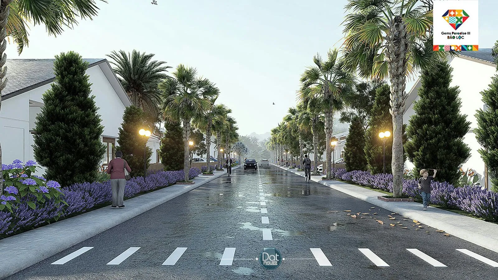 Gems Paradise Bảo Lộc 4 Trục chính Dự án Gems Paradise Bảo Lộc