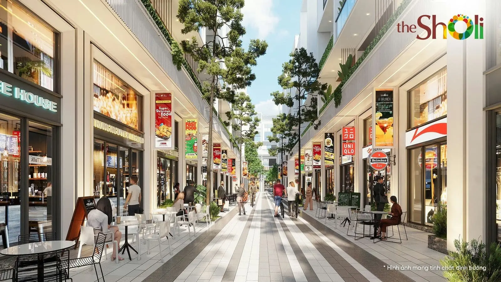 The Sholi 8 Tiện ích Shophouse The Sholi Bình Tân