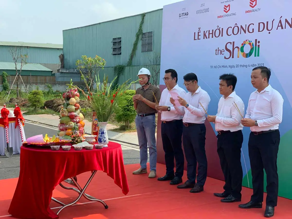 The Sholi 23 Khởi công Dự án Nhà phố The Sholi Bình Tân