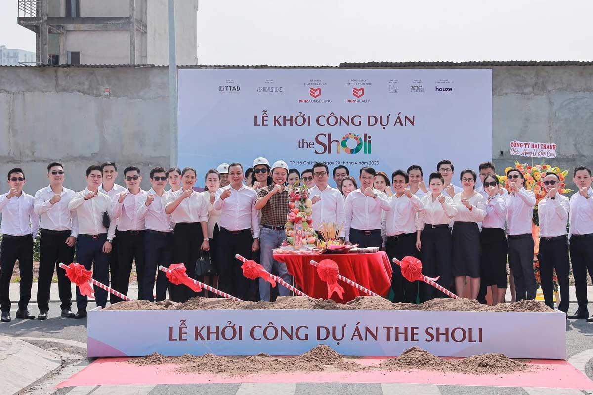 Lễ khởi công Dự án Nhà phố The Sholi Bình Tân