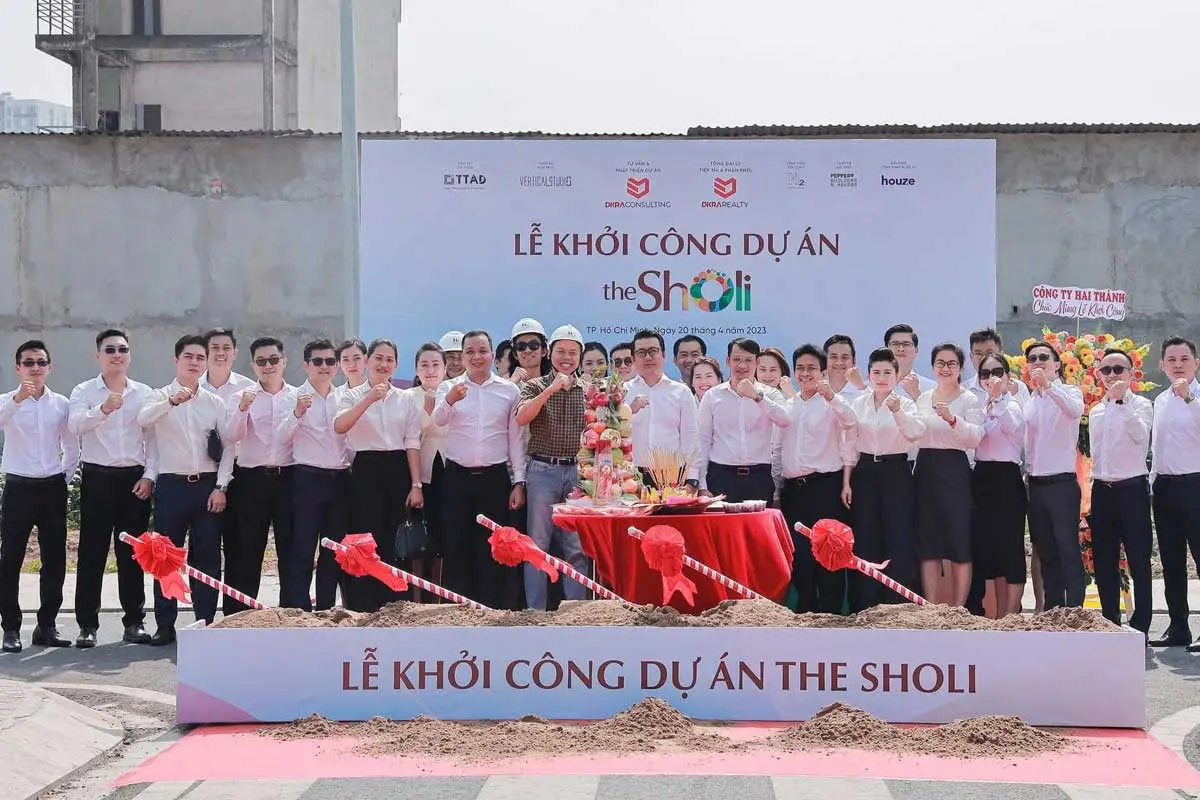 The Sholi 21 Lễ khởi công Dự án Nhà phố The Sholi Bình Tân
