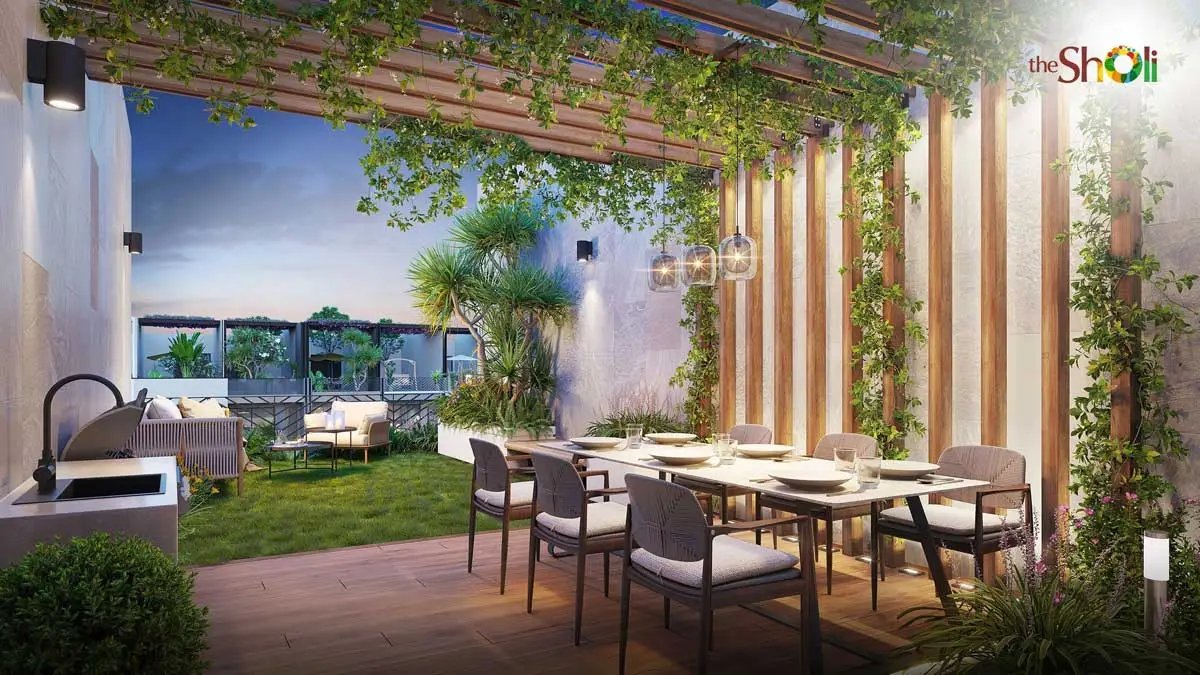 The Sholi 15 Bàn ăn Nhà phố The Sholi Bình Tân