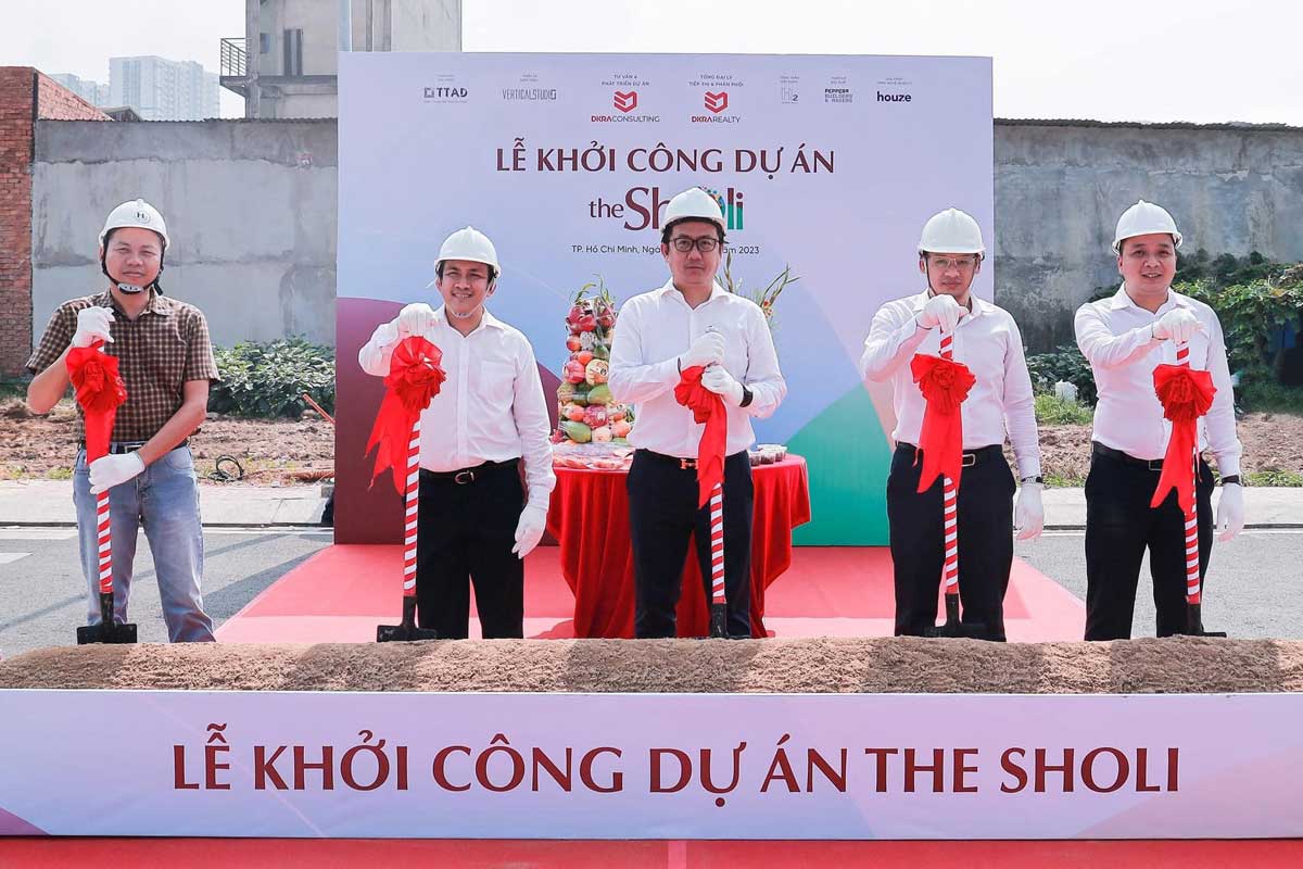 Lễ khởi công Dự án Nhà phố The Sholi Bình Tân