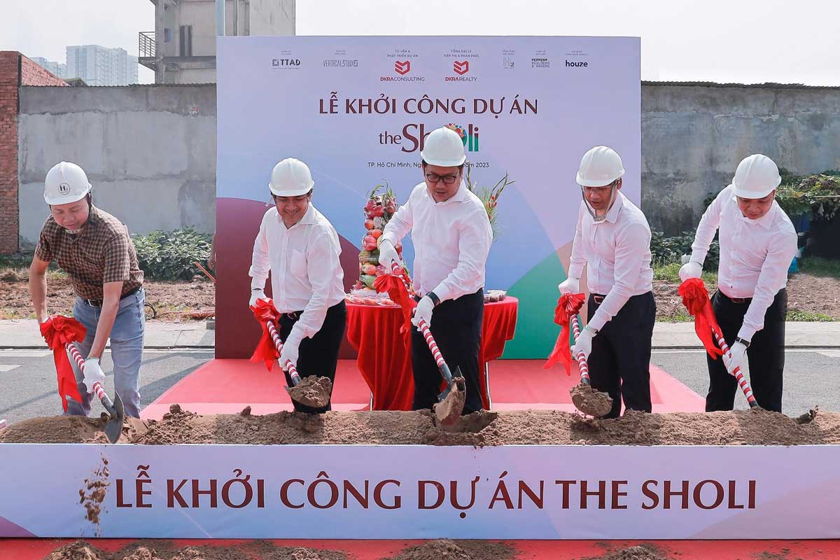 Lễ khởi công Dự án Nhà phố The Sholi Bình Tân