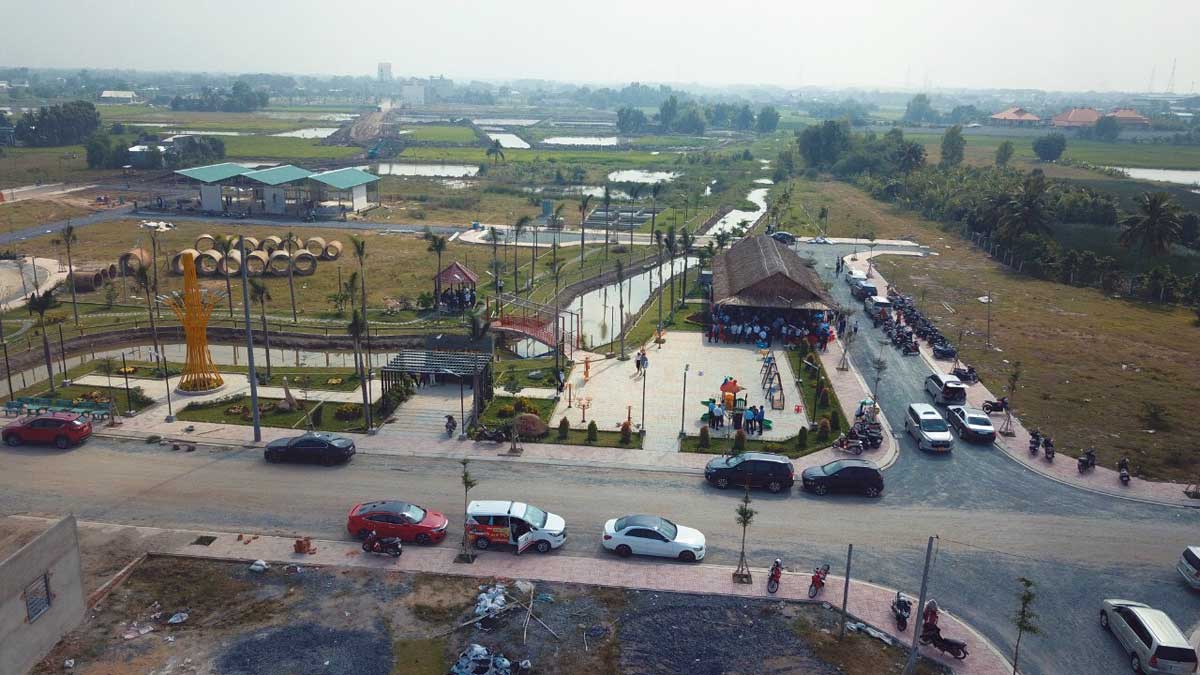 Tiến độ thi công Dự án Long Cang RiverPark 2021