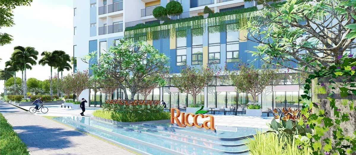 RICCA QUẬN 9 4 Khu trung tâm thương mại Dự án Căn hộ The Ricca Quận 9