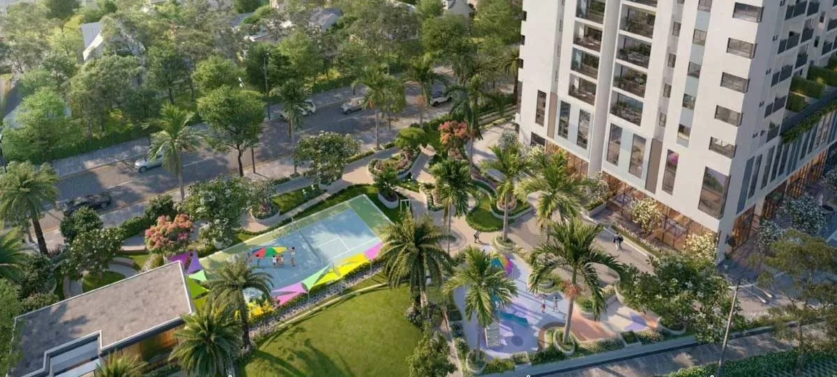 RICCA QUẬN 9 5 Khu công viên nội khu Dự án Căn hộ The Ricca Quận 9