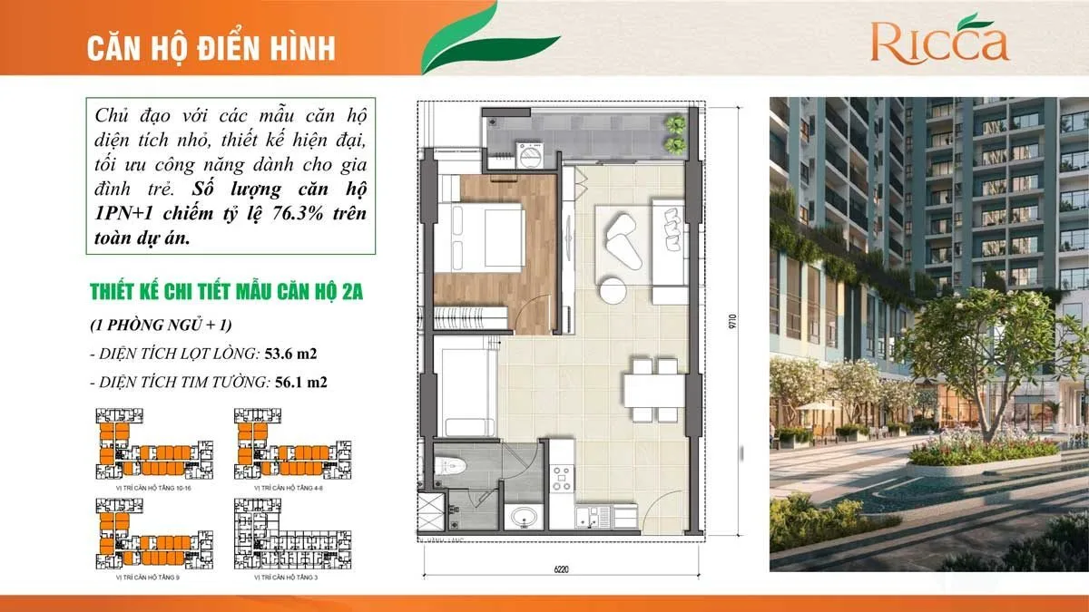 RICCA QUẬN 9 11 can-ho-1-pn-56m2-ricca-quan-9