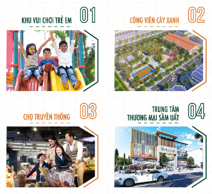 Tiện ích Dự án Urban Dream Lai Uyên Bàu Bàng Bình Dương