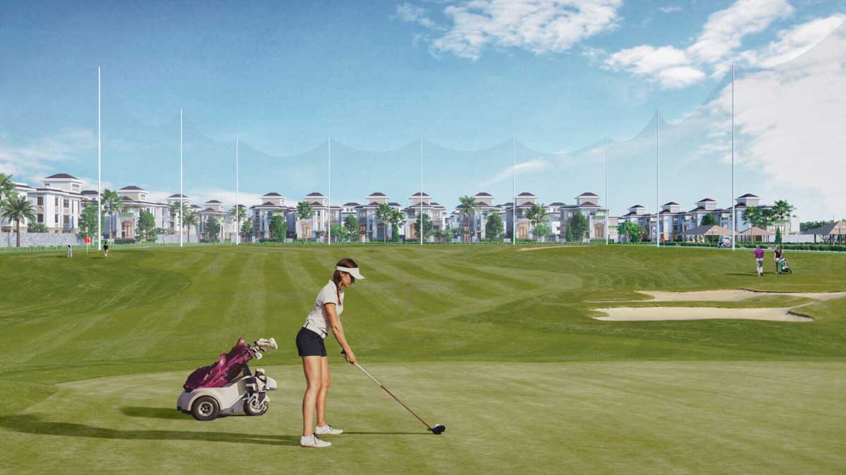 Sân Golf Dự án Khu đô thị Centria Island Tân Vạn Đồng Nai