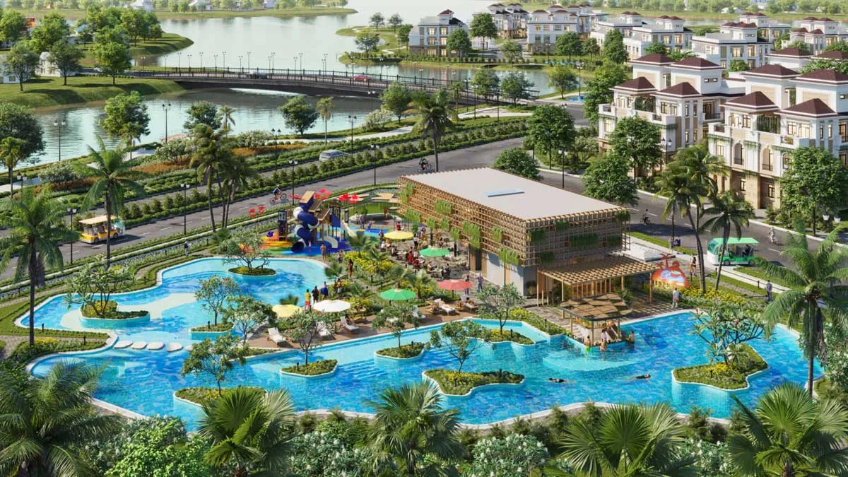 Centria Island 6 Clubhouse Dự án Khu đô thị Centria Island Tân Vạn Đồng Nai