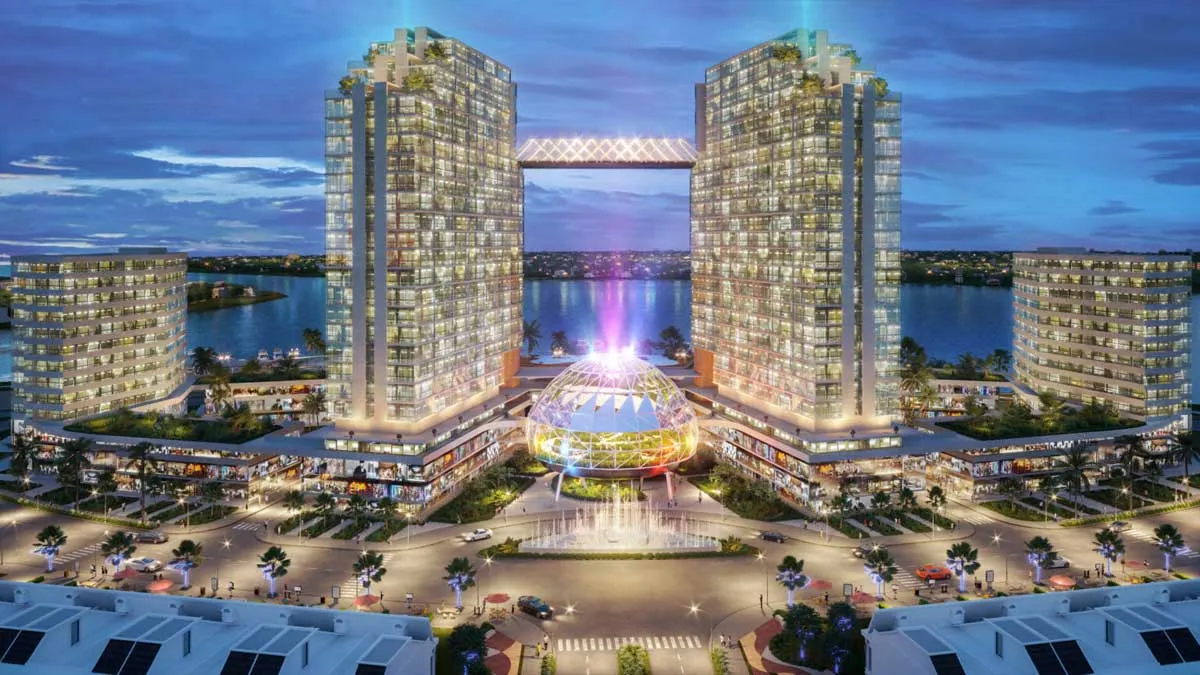 Centria Island 4 Quảng trường Dự án Khu đô thị Centria Island Tân Vạn Đồng Nai