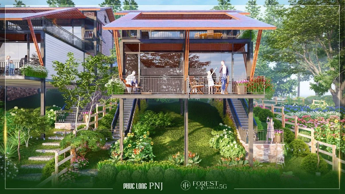 Forest Hills Bảo Lộc 7 Biệt thự Forest Hills Bảo Lộc