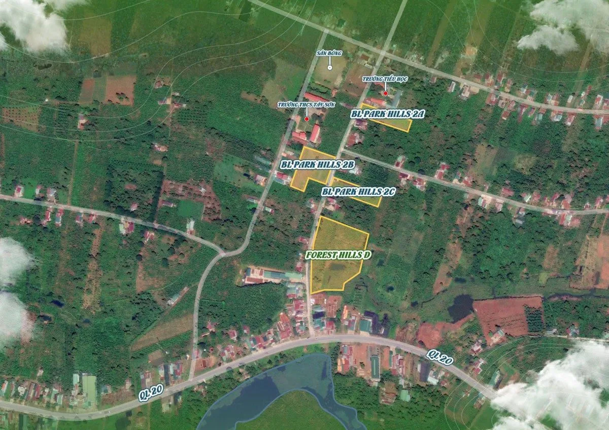 Forest Hills Bảo Lộc 3 Vị trí tiềm năng Dự án Forest Hills Bảo Lộc