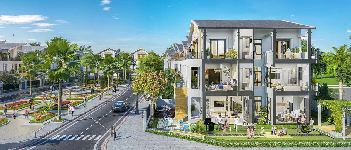 Mỹ Tho Riverside 16 Biệt thự Dự án Mỹ Tho Riverside