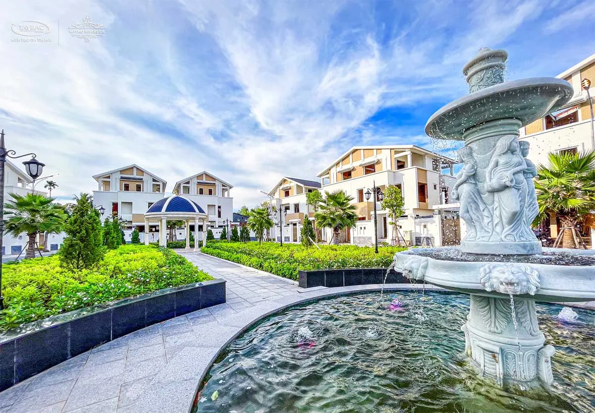 Mỹ Tho Riverside 23 Hình ảnh Thực tế Dự án Biệt thự Mỹ Tho Riverside Tiền Giang