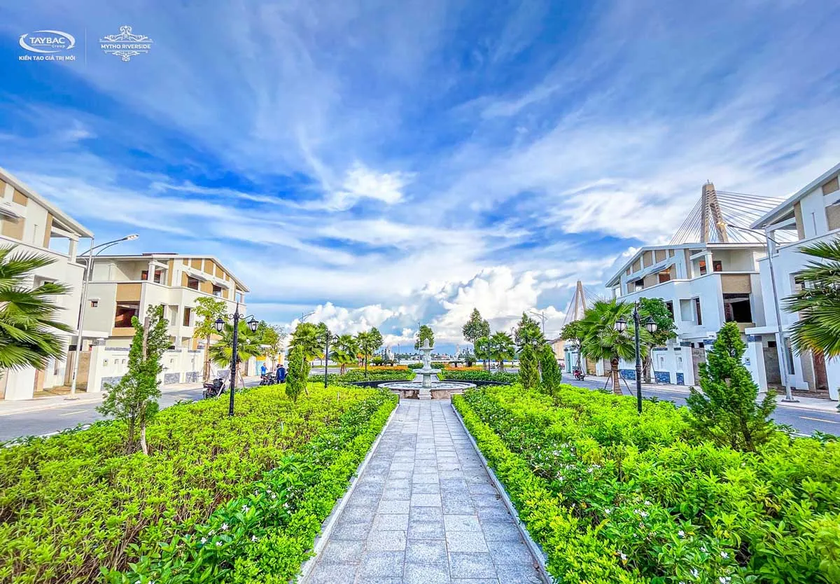 Mỹ Tho Riverside 24 Hình ảnh Thực tế Dự án Biệt thự Mỹ Tho Riverside Tiền Giang