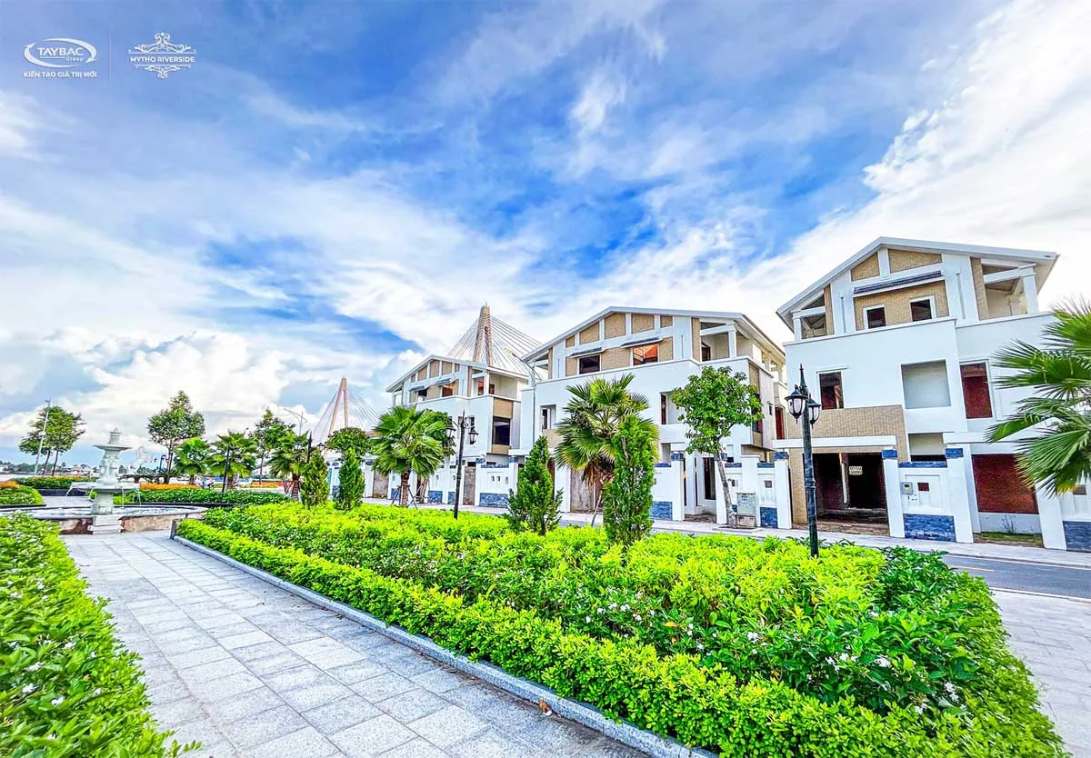 Mỹ Tho Riverside 22 Hình ảnh Thực tế Dự án Biệt thự Mỹ Tho Riverside Tiền Giang