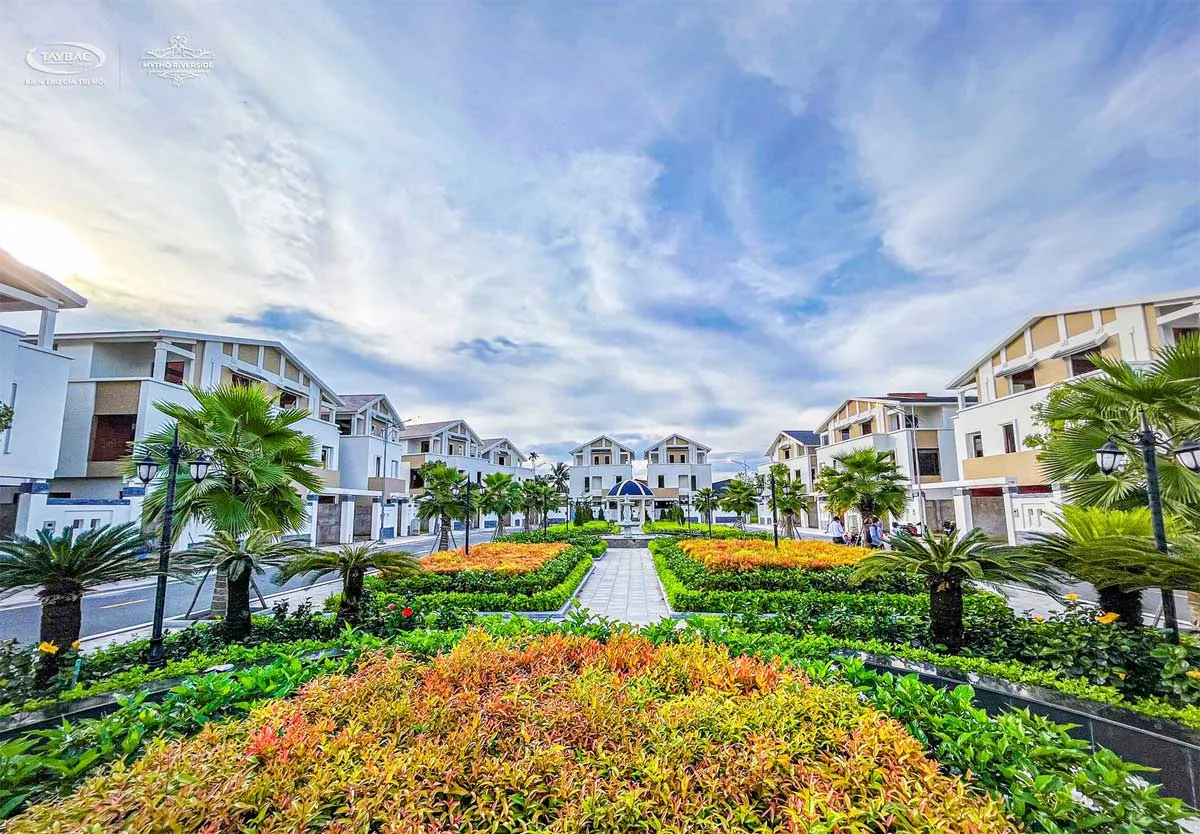 Mỹ Tho Riverside 20 Hình ảnh Thực tế Dự án Biệt thự Mỹ Tho Riverside Tiền Giang