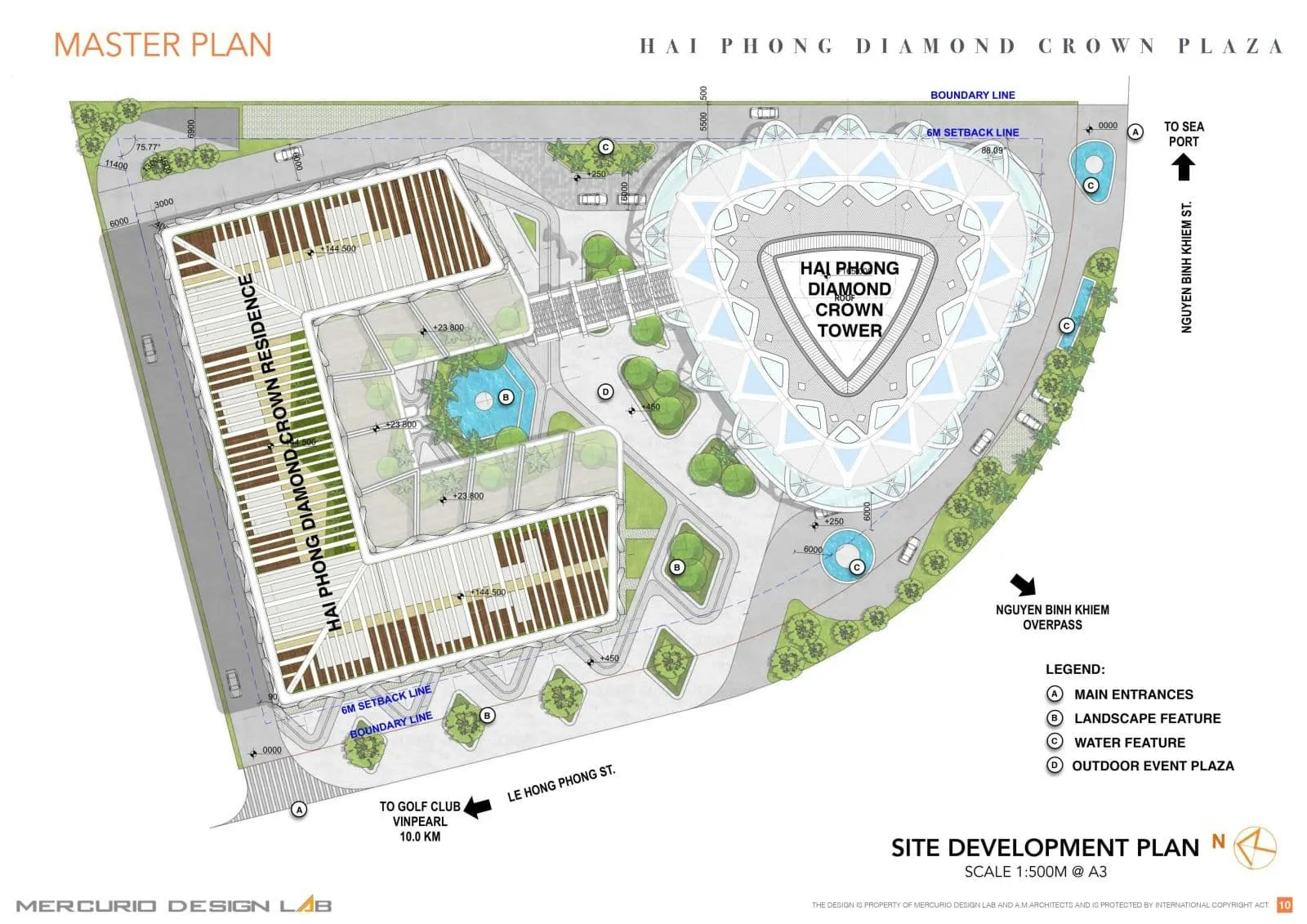 Diamond Crown Hai Phong 8 Mặt bằng tổng thể Diamond Crown Hai Phong