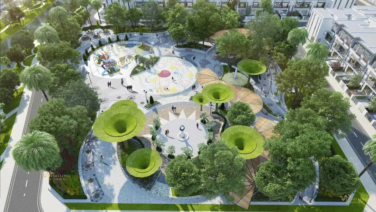 HƯNG LONG RESIDENCE LONG AN 8 Khu vui chơi trẻ em Dự án Hưng Long Residence Long An