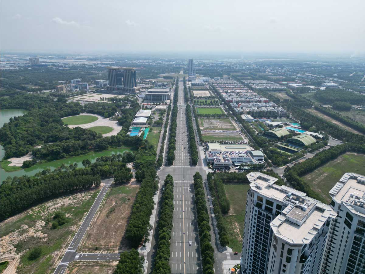 Hình ảnh thực tế The Orchard Dự án Sycamore Bình Dương