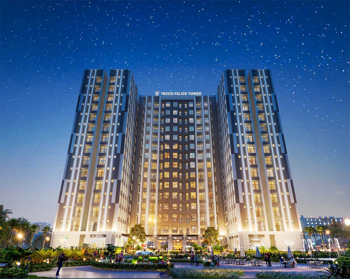 Dự án Căn hộ Chung cư Tecco Felice Tower Bình Dương