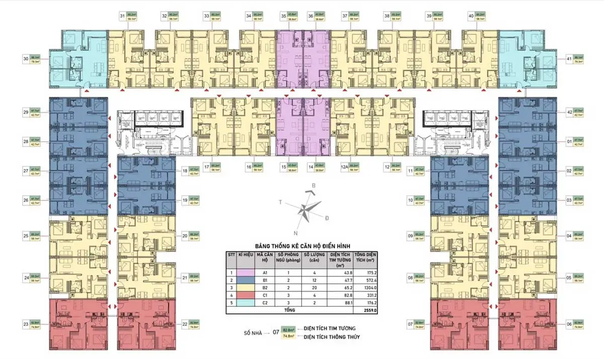 Tecco Felice Tower 9 Mặt bằng Tổng thể Tecco Felice Tower Tân Uyên