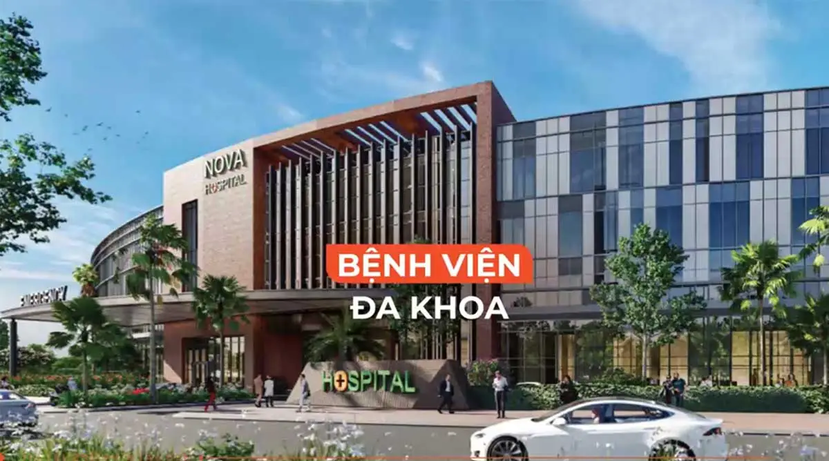 Suntec City 5 Bệnh viện đa khoa Dự án Khu đô thị Suntec City Thủ Thừa Long An